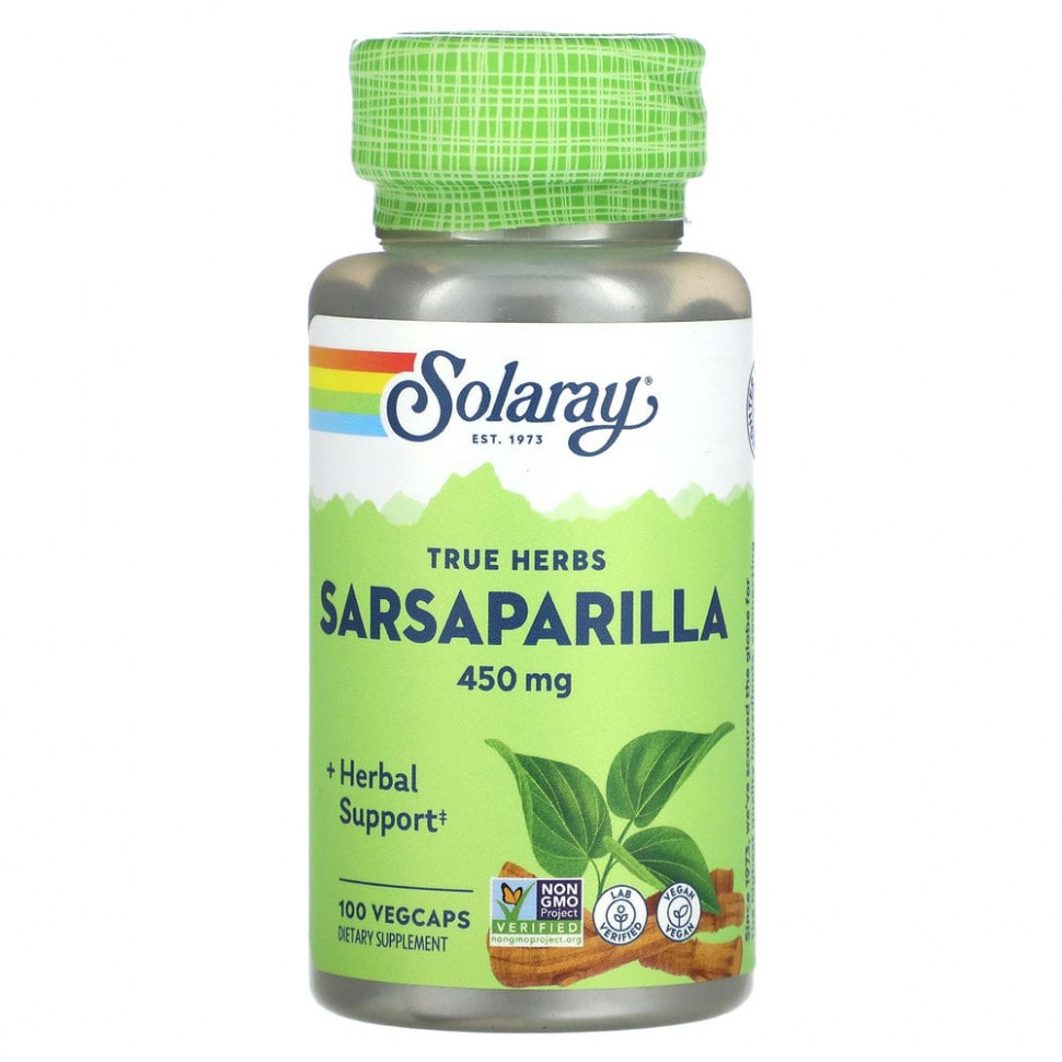  Solaray, True Herbs, , 450 , 100      -     , -, 