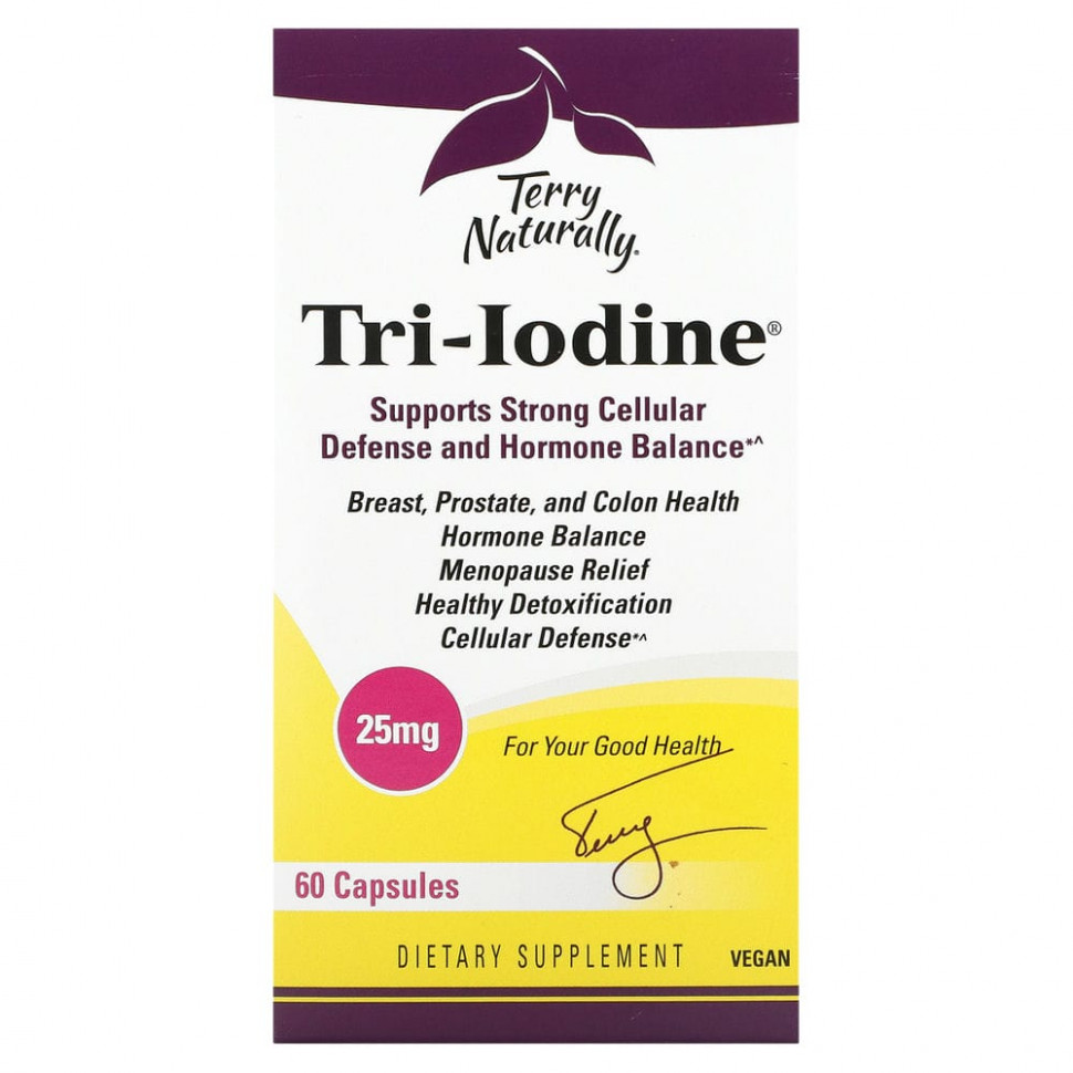  Terry Naturally, Tri-Iodine, 25 , 60     -     , -, 