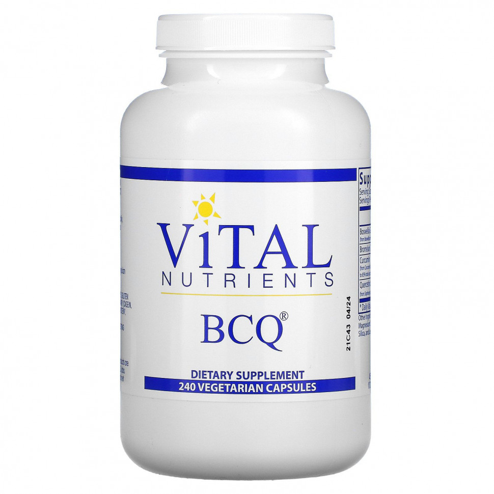  Vital Nutrients, BCQ, 240      -     , -, 