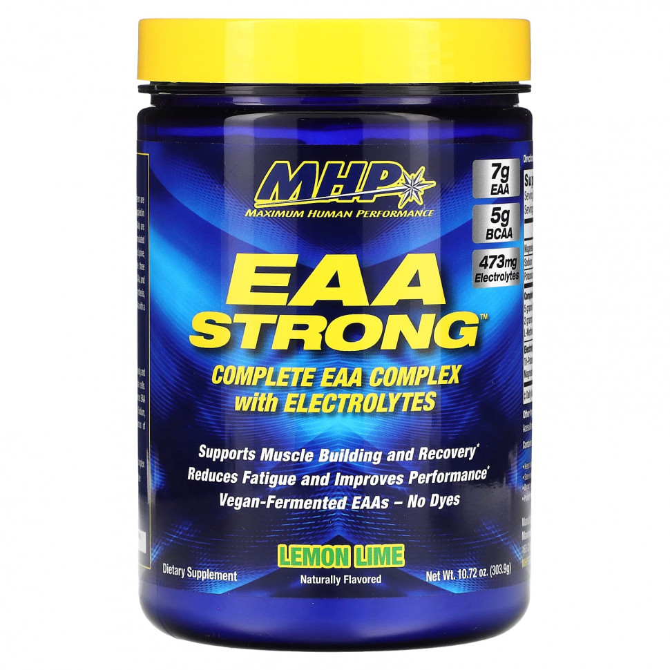 ������ ������ MHP, EAA Strong, ����� � ����, 303,9 � (10,72 �����)  IHerb (������) ����