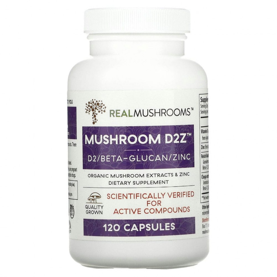  Real Mushrooms, Mushroom D2Z, D2 / - / , 120     -     , -, 