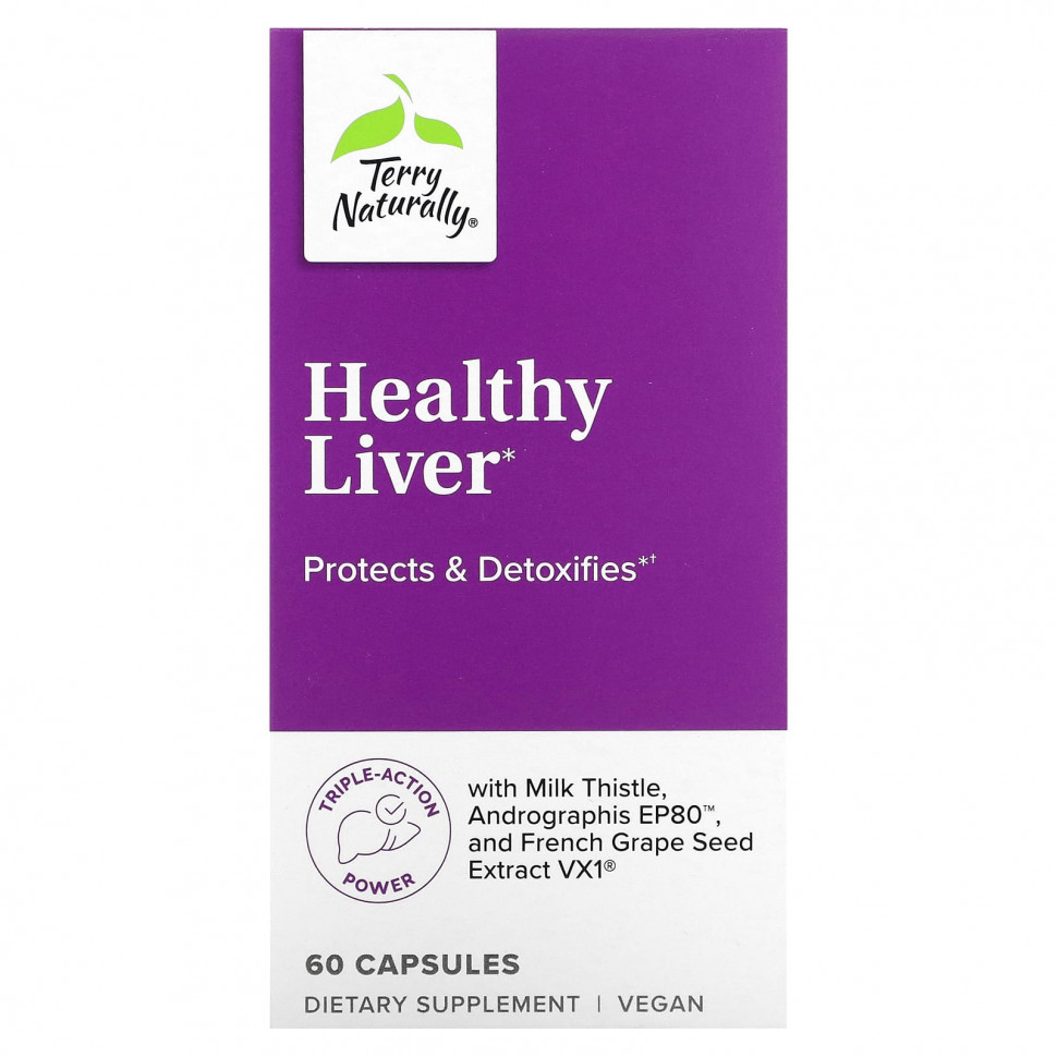  Terry Naturally, Healthy Liver, 60     -     , -, 