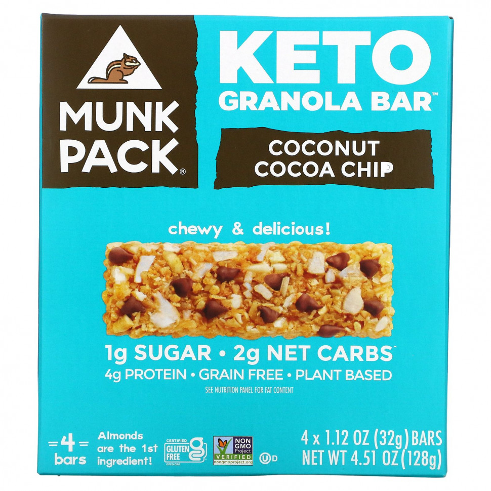  Munk Pack, Keto Granola,   -, 4 , 32  (1,12 )    -     , -, 