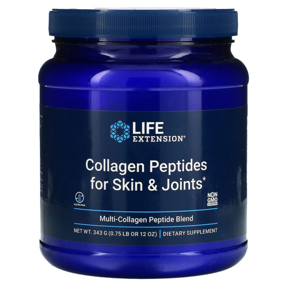  Life Extension, Collagen Peptides For Skin & Joints,   , 343  (12 )    -     , -, 