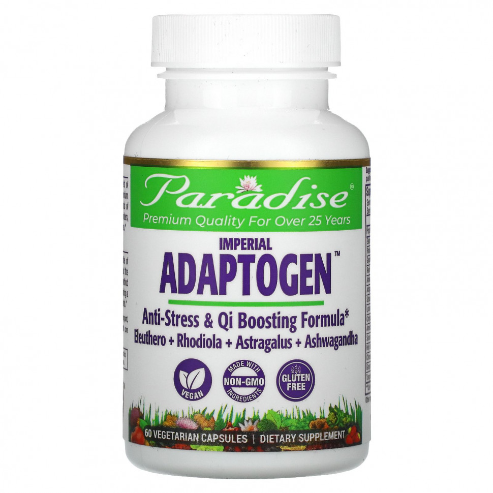 ������ ������ Paradise Herbs, Imperial Adaptogen, 60 ������������ ������  IHerb (������) ����