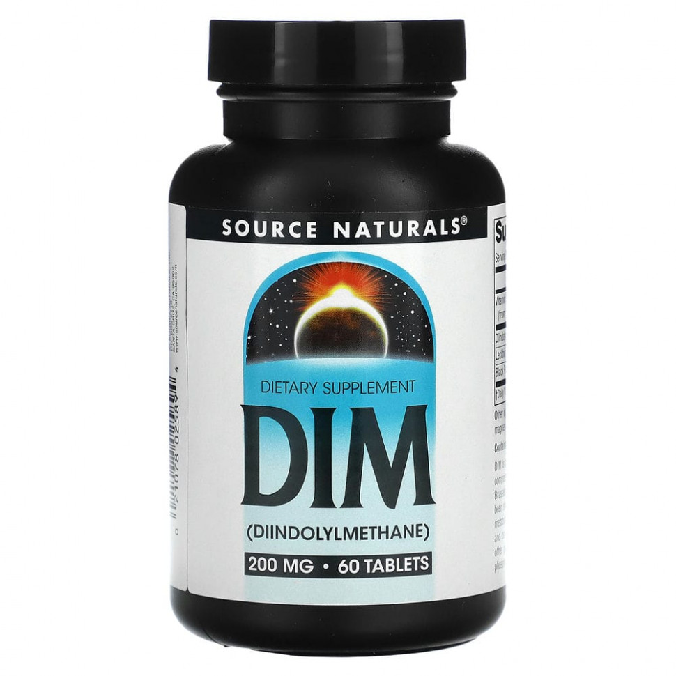  Source Naturals, DIM (), 200 , 60     -     , -, 