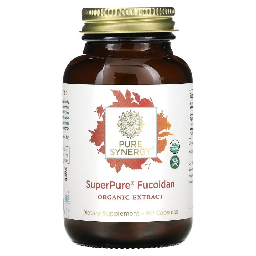  Pure Synergy, SuperPure Fucoidan, 60     -     , -, 