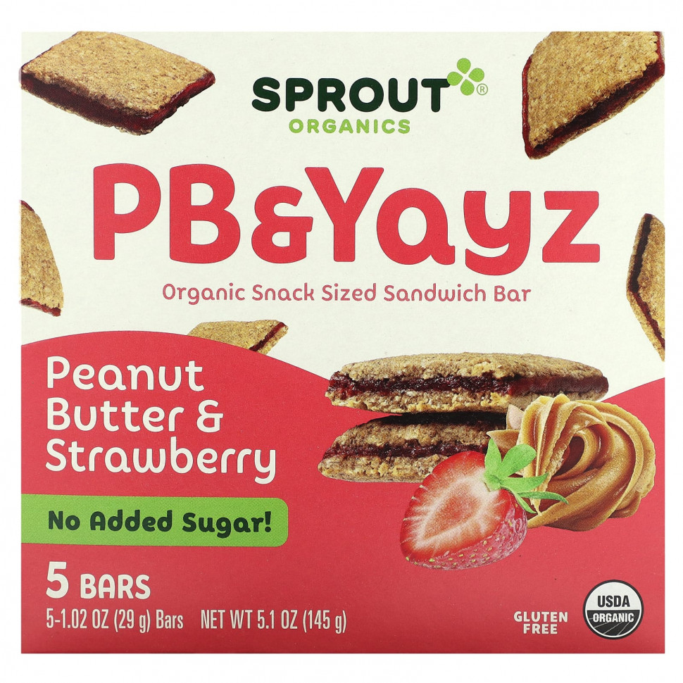  Sprout Organics, PB & Yayz,  -  ,     , 5 , 29  (1,02 )    -     , -, 