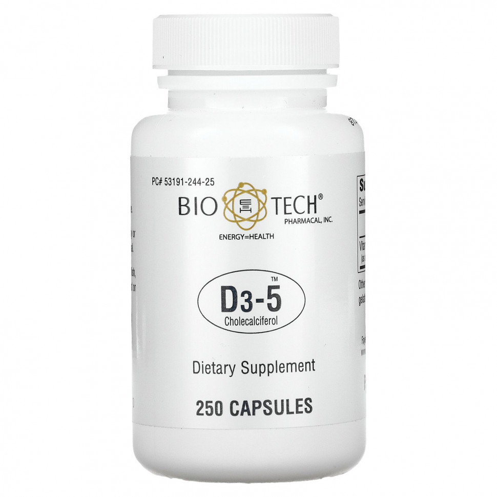  Bio Tech Pharmacal, D3-5 , 250     -     , -, 