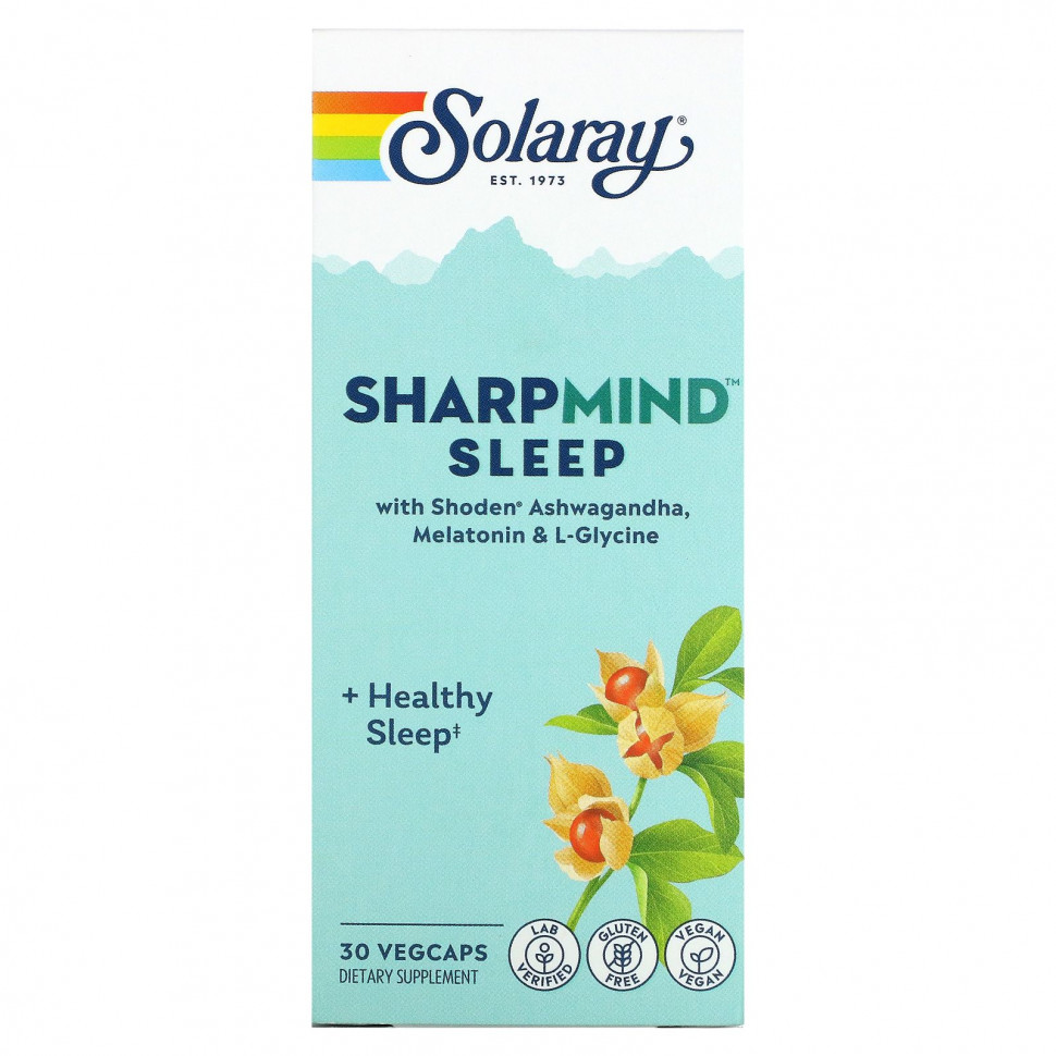  Solaray, SharpMind Sleep`` 30      -     , -, 