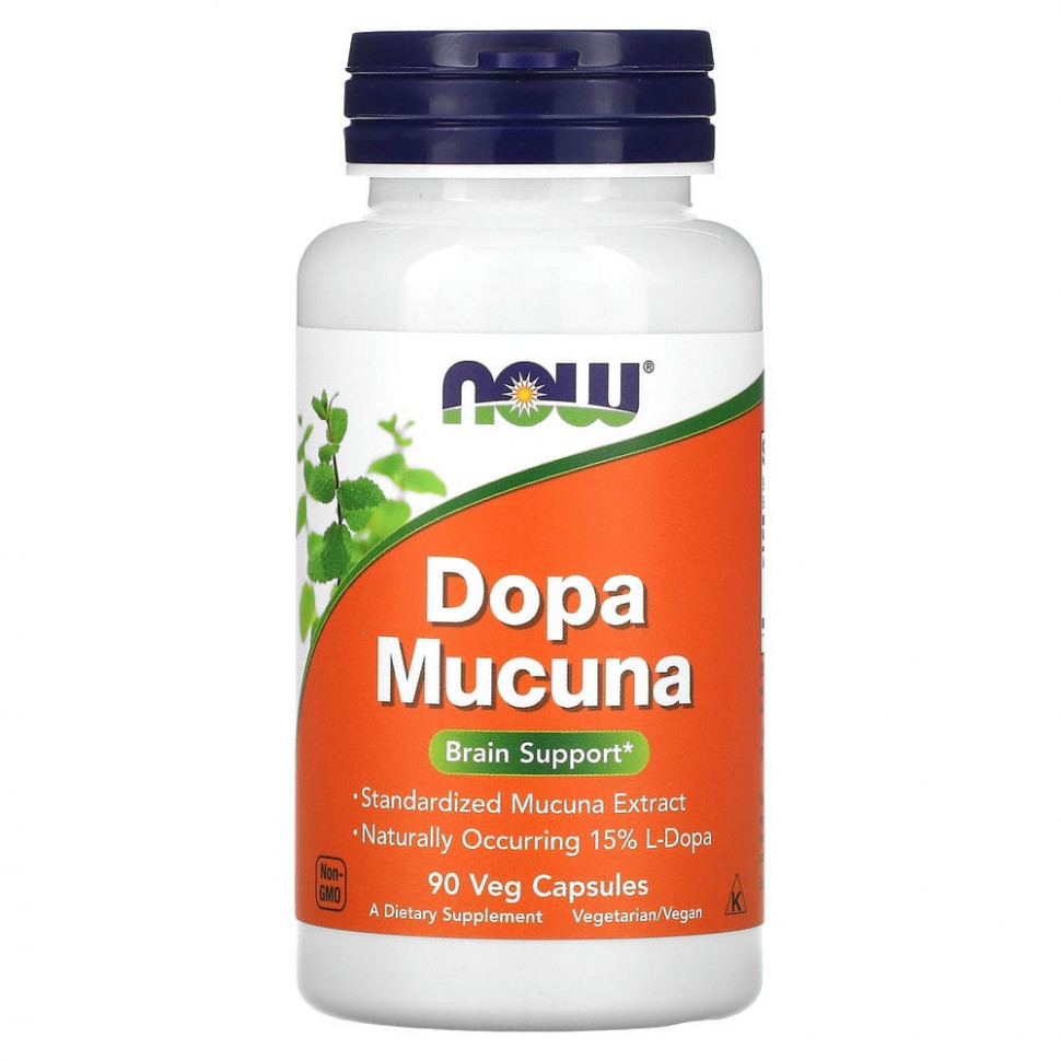  NOW Foods, Dopa Mucuna, 90      -     , -, 