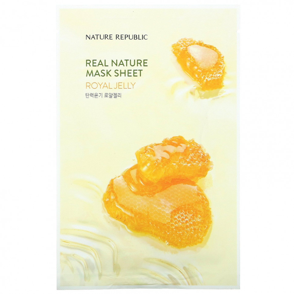  Nature Republic, Real Nature Beauty Mask Sheet,  , 1 ., 23  (0,77 . )    -     , -, 