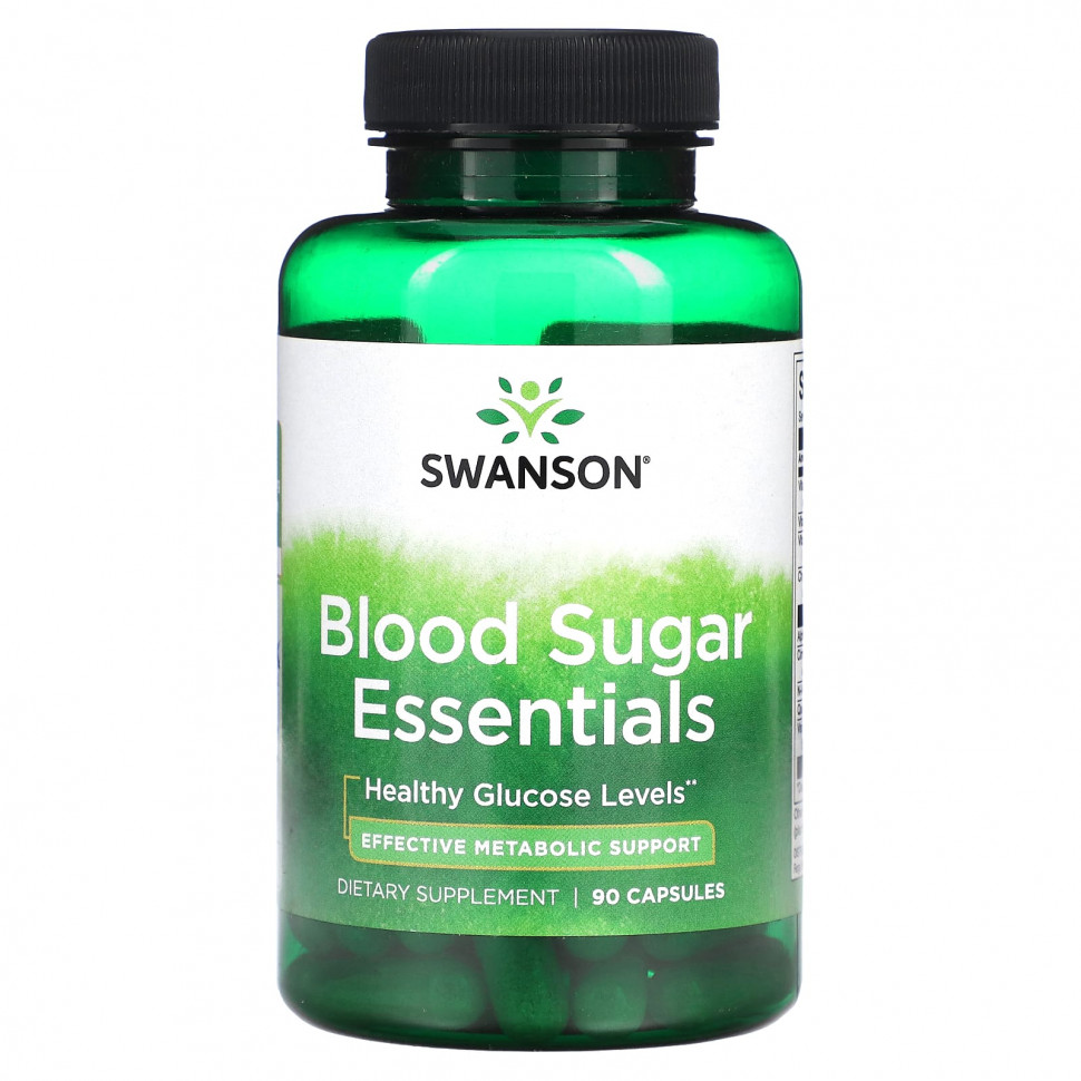 ������ ������ Swanson, Blood Sugar Essentials, 90 ������  IHerb (������) ����