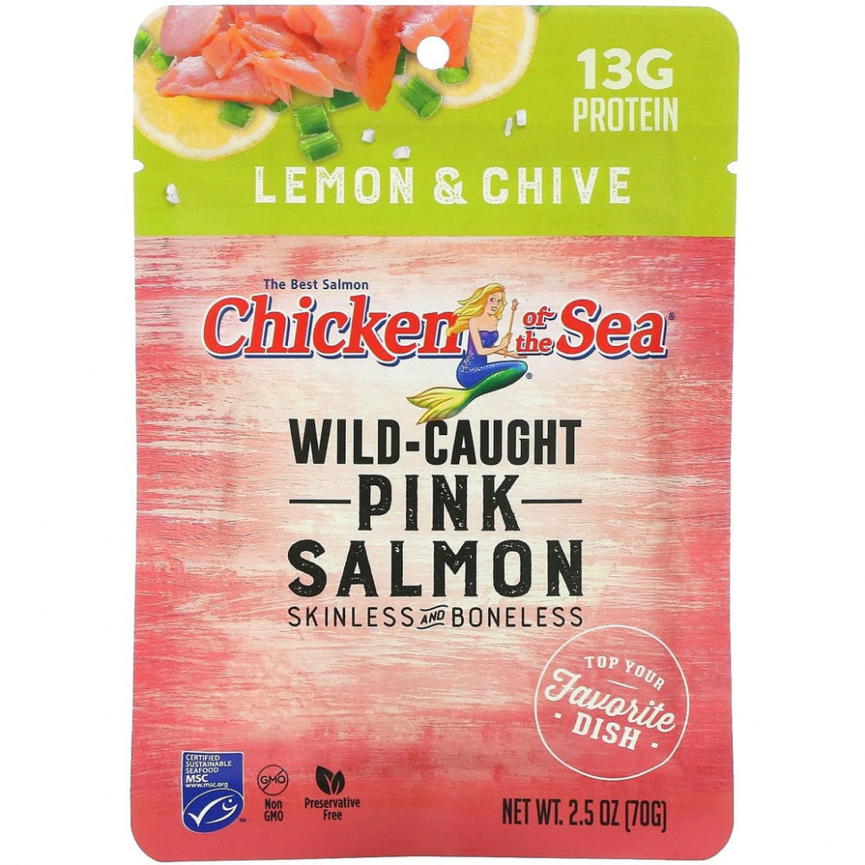 ������ ������ Chicken of the Sea, ����� �������, ����� � ������, 2,5 ����� (70 �)  IHerb (������) ����