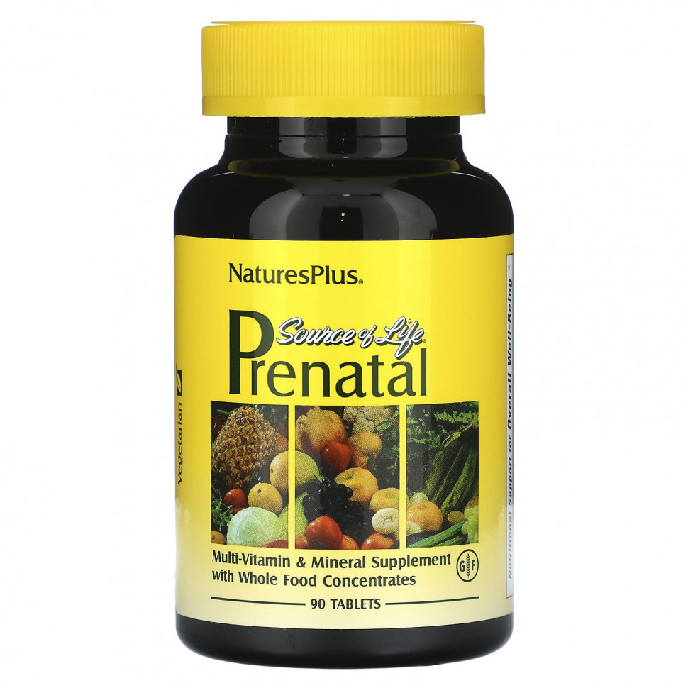  NaturesPlus, Source of Life Prental`` 90     -     , -, 