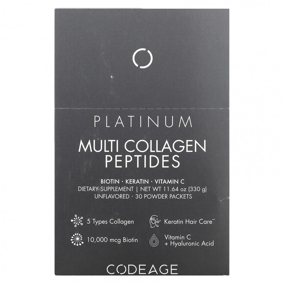  Codeage, Platinum Multi Collagen Peptides,  , 30   11  (0,38 )    -     , -, 