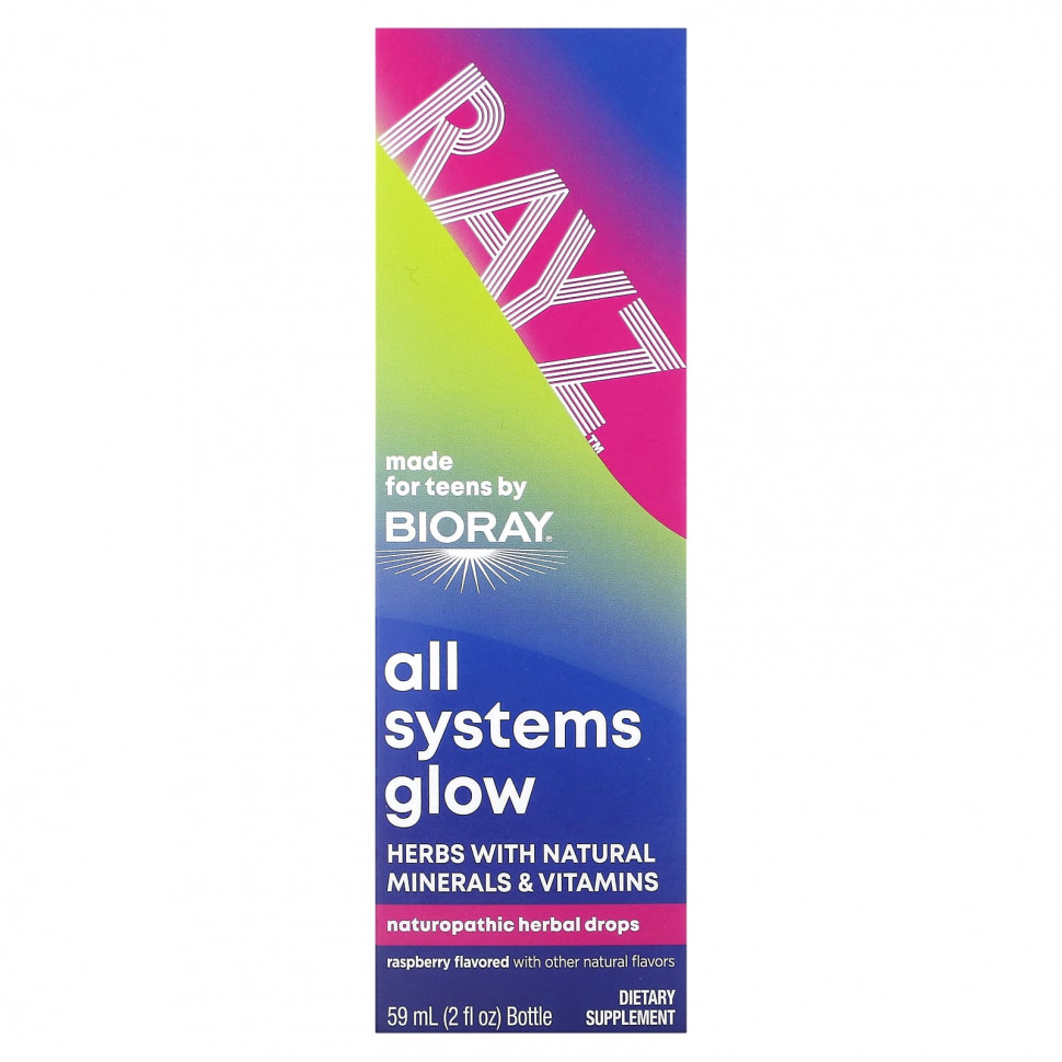 ������ ������ Bioray Inc., Rays, All Systems Glow, ��� ����������, ������, 59 �� (2 ����. �����)  IHerb (������) ����