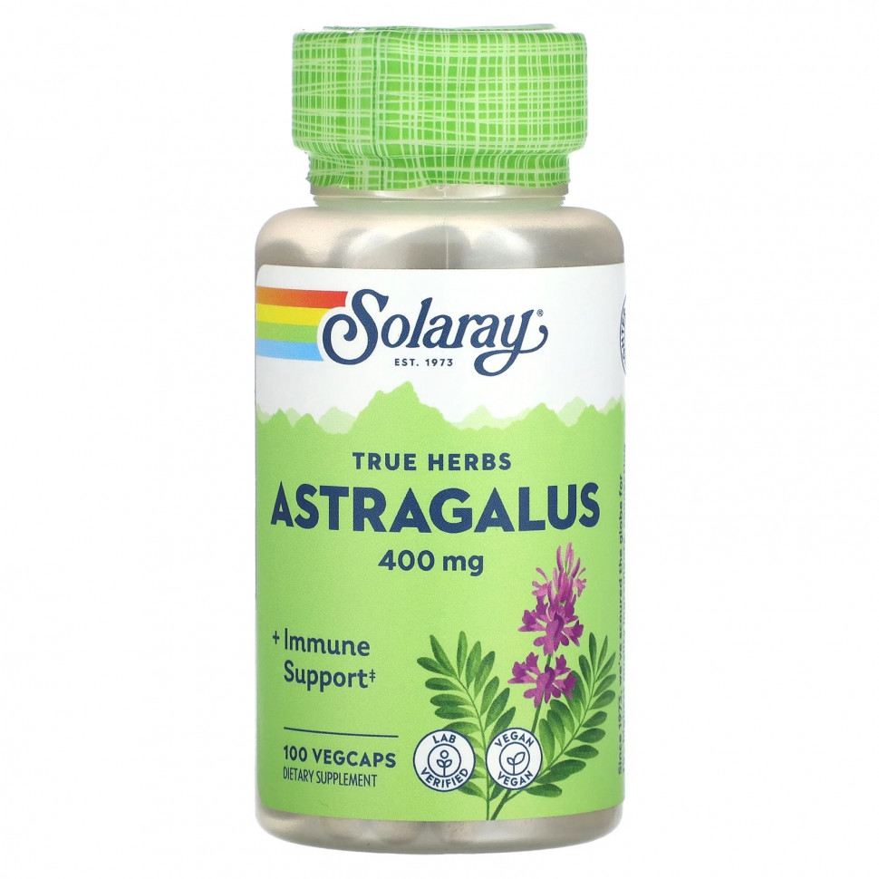  Solaray, True Herbs, , 400 , 100      -     , -, 