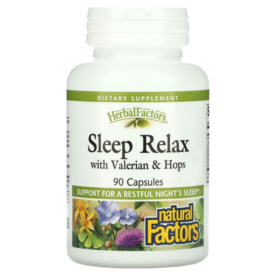  Natural Factors, Sleep Relax,    , 90     -     , -, 