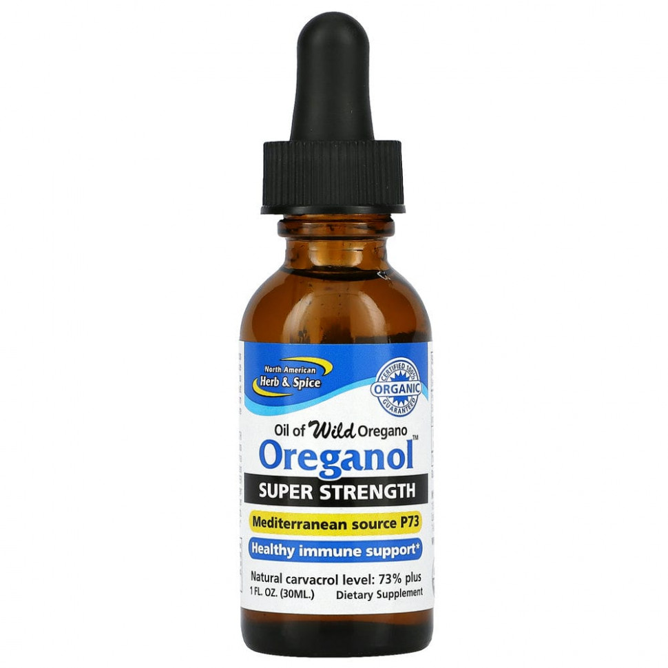 ������ ������ North American Herb & Spice, Oreganol, Super Strength, 30 �� (1 ������ �����)  IHerb (������) ����