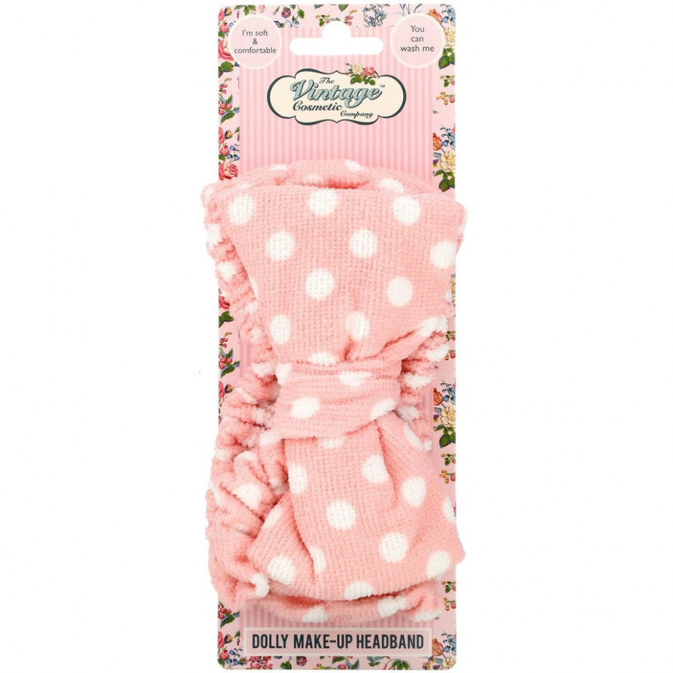 ������ ������ The Vintage Cosmetic Co., Dolly Make-Up Headband, 1 Count  IHerb (������) ����