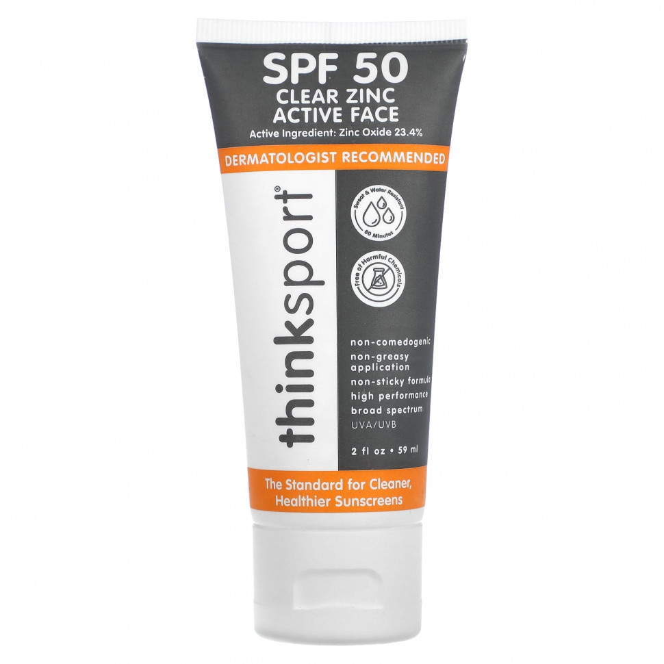 ������ ������ Think, Thinksport, �������� ���� ��� ����, SPF 50, 59 �� (2 ����. �����)  IHerb (������) ����