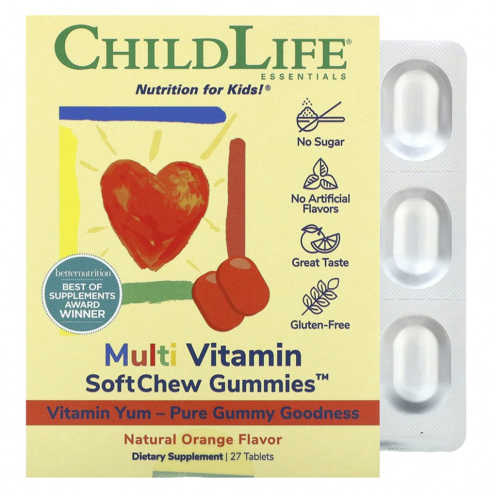  ChildLife, Multi Vitamin SoftMelts    , 27     -     , -, 