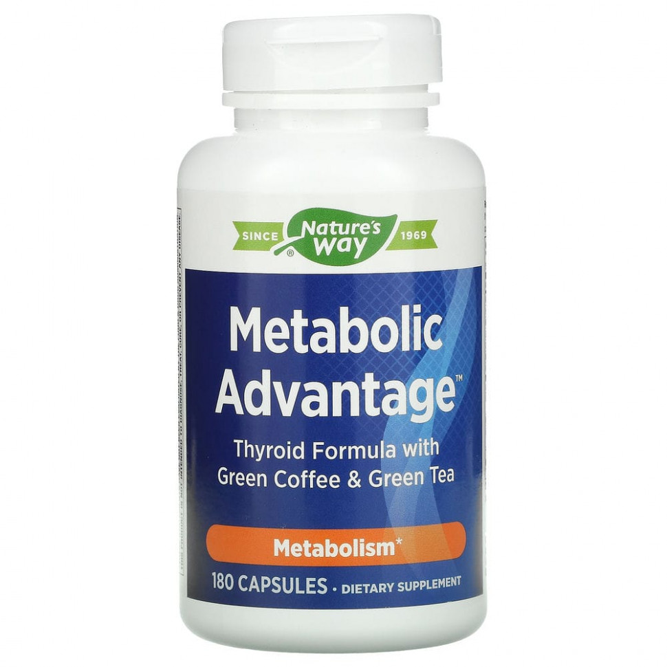  Nature's Way, Metabolic Advantage,          ,  , 180     -     , -, 