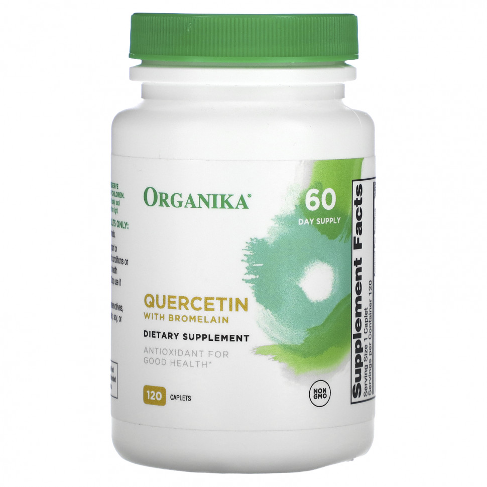 ������ ������ Organika, Quercetin with Bromelain, 120 Caplets  IHerb (������) ����
