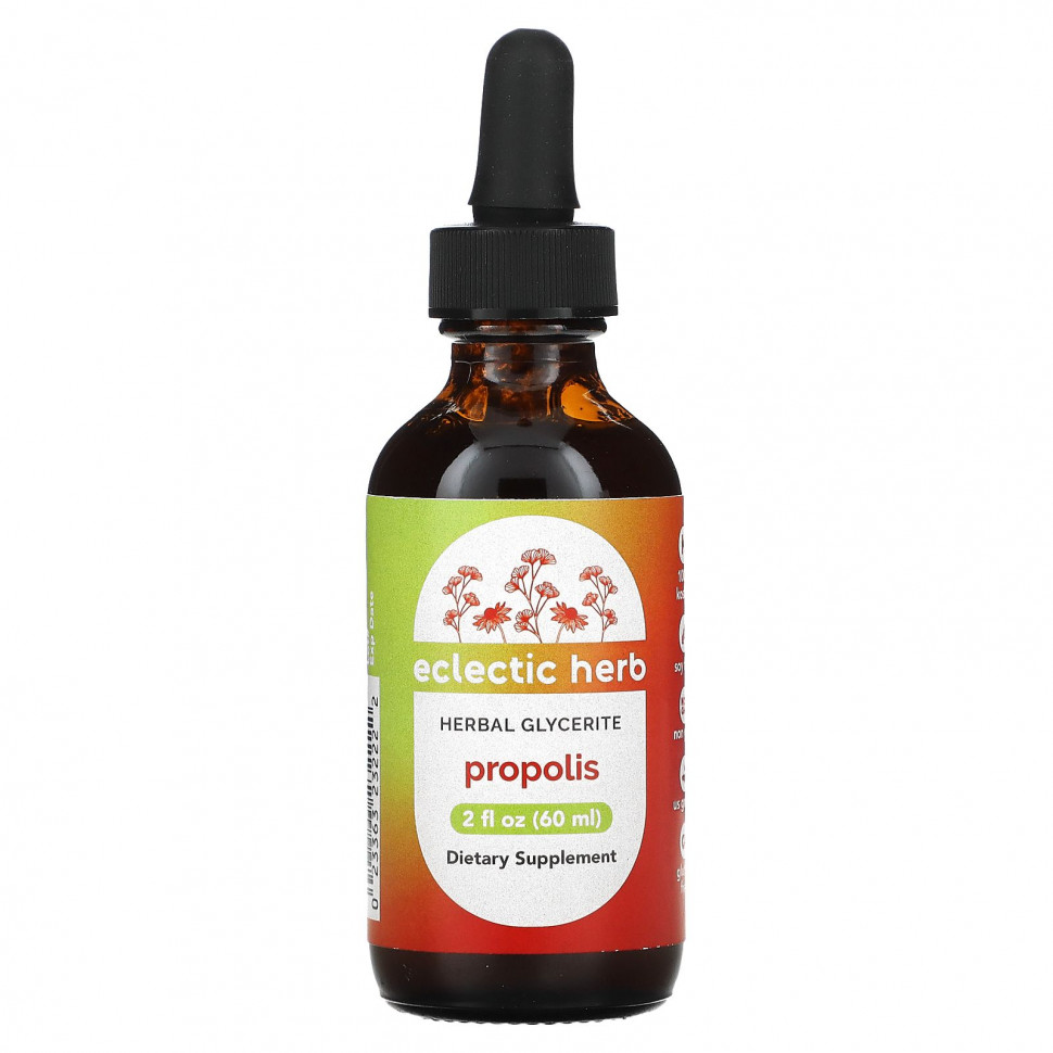  Eclectic Institute, Propolis, 250 mg , 2 fl oz ( 60 ml)    -     , -, 