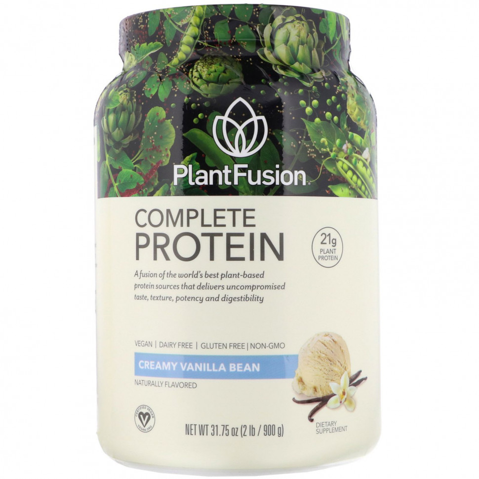 ������ ������ PlantFusion, Complete Protein, ��������� ������, 900 � (2 �����)  IHerb (������) ����