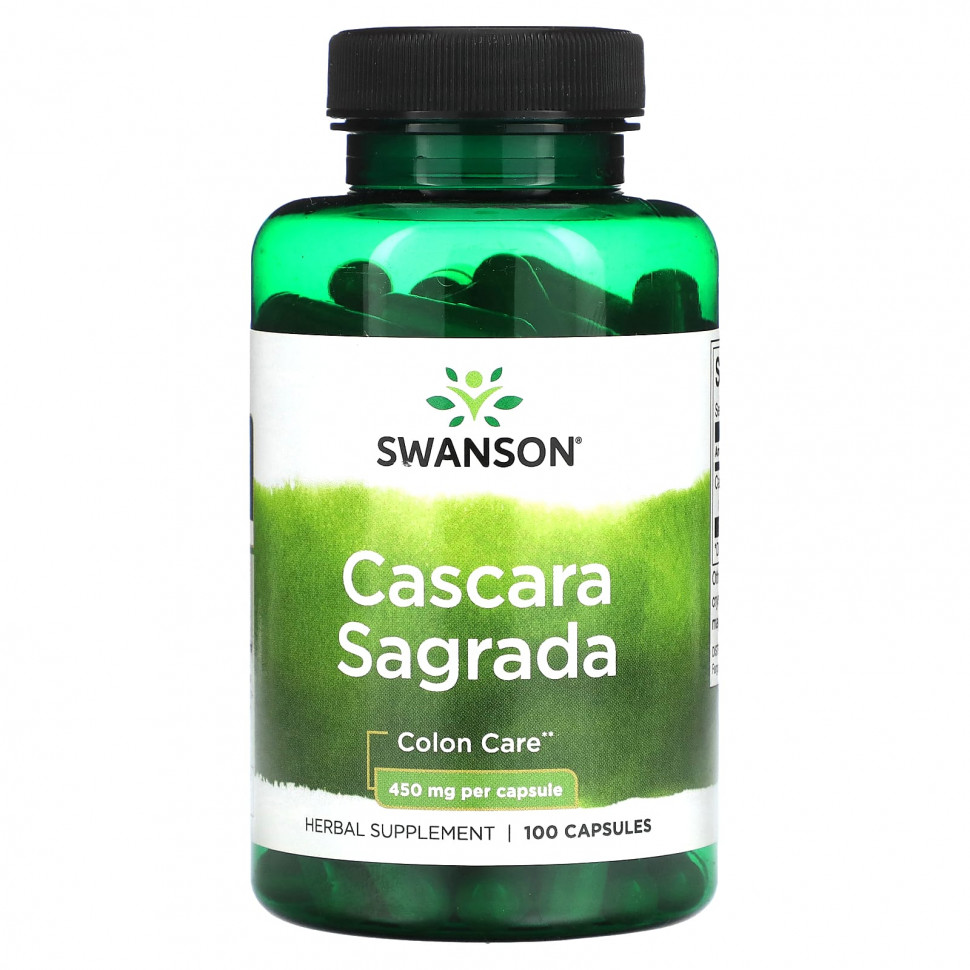  Swanson, Cascara Sagrada, 450 , 100     -     , -, 