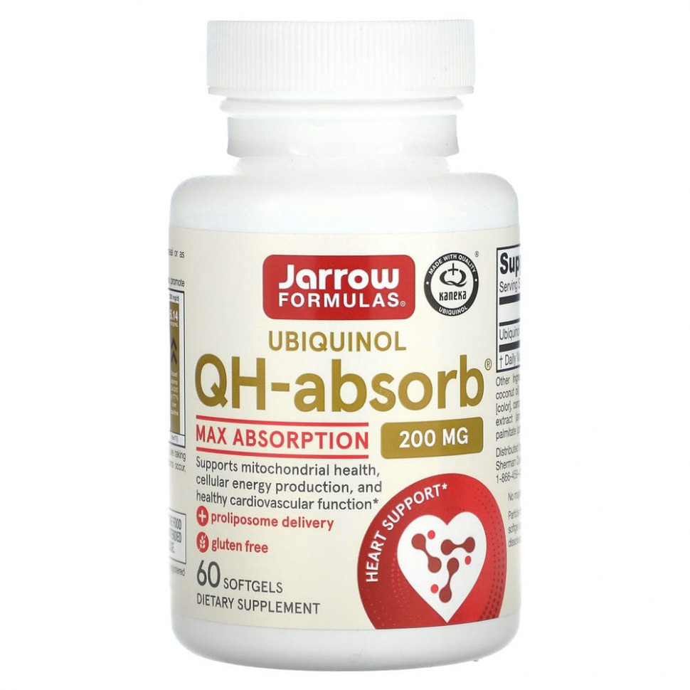 ������ ������ Jarrow Formulas, �������� QH-Absorb, 200 ��, 60 ������ ������� ������  IHerb (������) ����