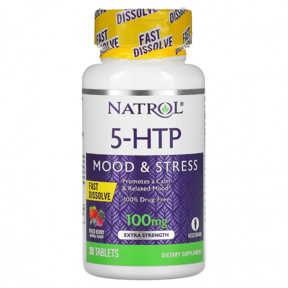  Natrol, 5-HTP, ,  ,   , 100 , 30     -     , -, 