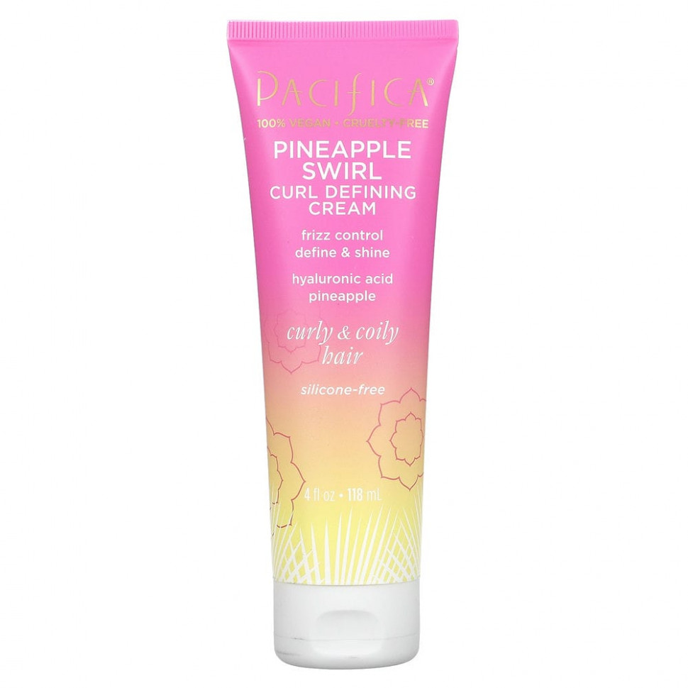 ������ ������ Pacifica, Pineapple Swirl, ���� ��� ����������� �������, 118 �� (4 ����. �����)  IHerb (������) ����