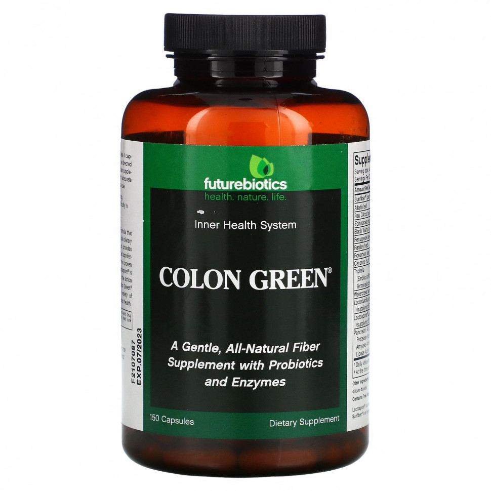  FutureBiotics, Colon Green, 150     -     , -, 