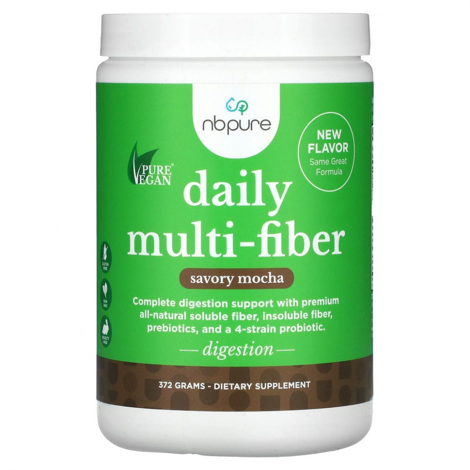 ������ ������ NB Pure, Daily Multi-Fiber, ��������� �����, 372 �  IHerb (������) ����