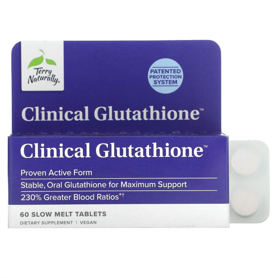  Terry Naturally, Clinical Glutathione, 60       -     , -, 