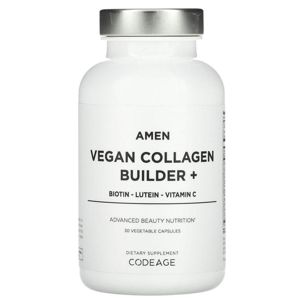  Codeage, Amen, Vegan Collagen Builder +, 30      -     , -, 