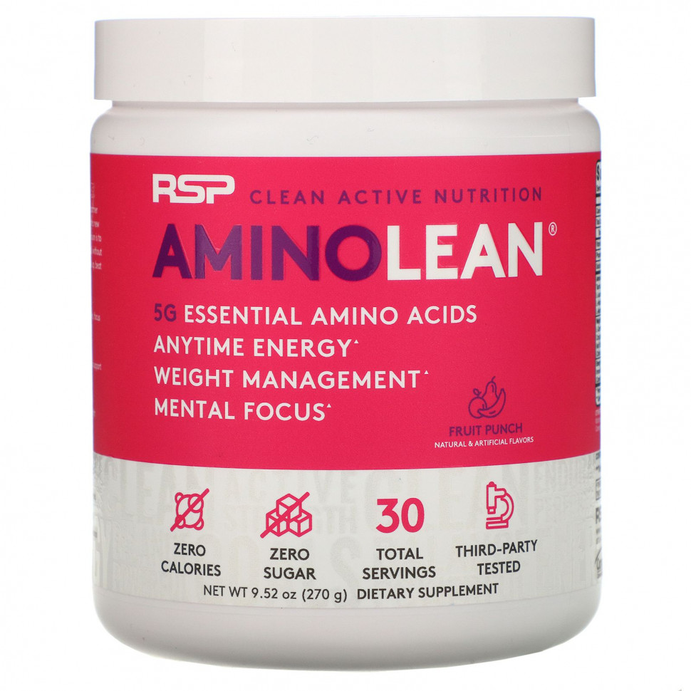  RSP Nutrition, AminoLean,     ,  , 270  (9,52 )    -     , -, 