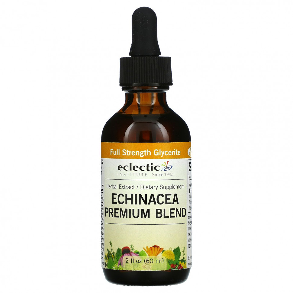  Eclectic Institute, Echinacea Premium Blend, 2 fl oz ( 60 ml)    -     , -, 