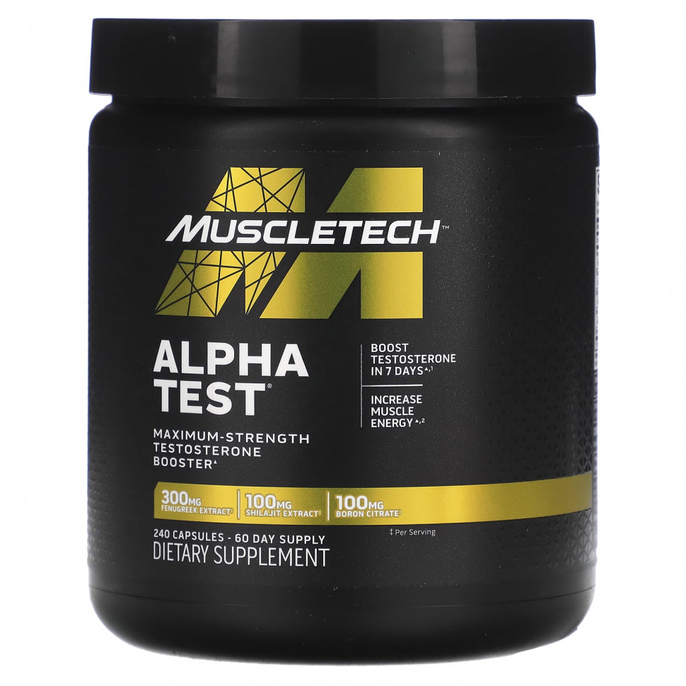  MuscleTech, Alpha Test, 240     -     , -, 