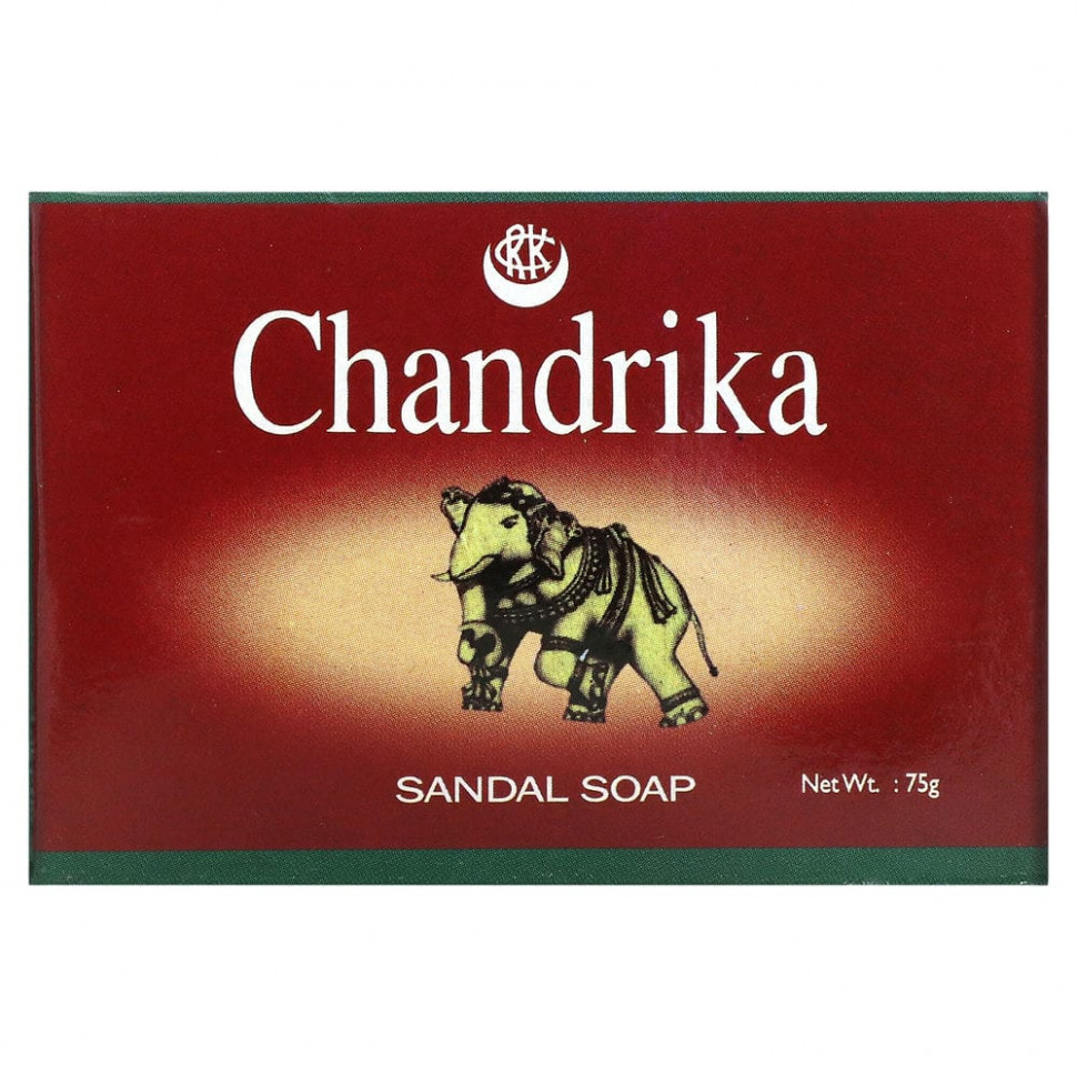  Chandrika Soap, Chandrika Sandal Soap, 75 g    -     , -, 