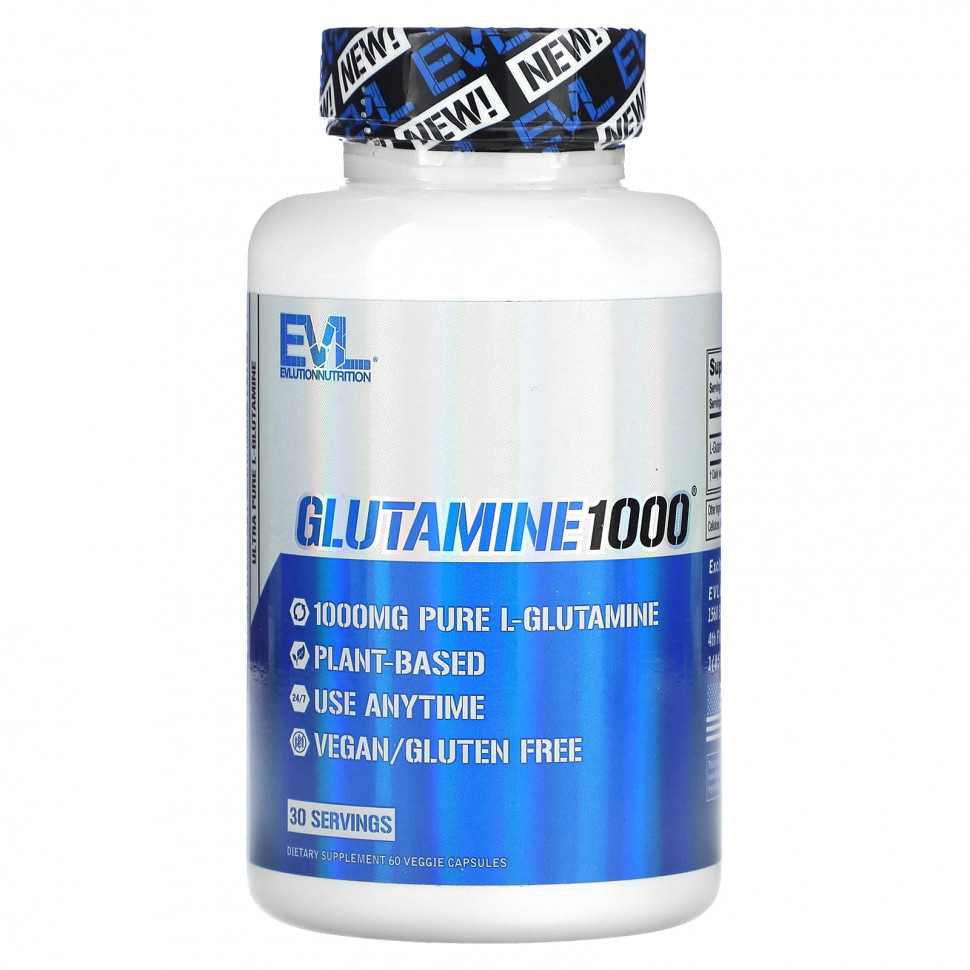  EVLution Nutrition,  1000, 60      -     , -, 