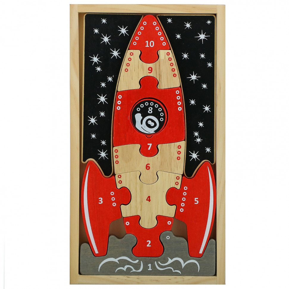 ������ ������ Begin Again Toys, 321 Blast Off, Multilingual Number Puzzle, ��� ����� �� 2 ���, ����� �� 10 ���������  IHerb (������) ����