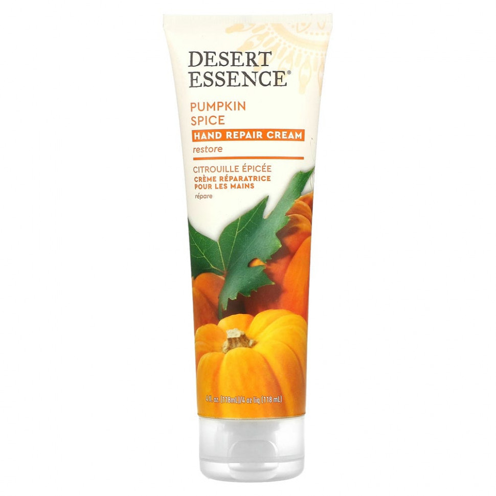  Desert Essence, Organics,    , Pumpkin Spice, 4   (118 )    -     , -, 