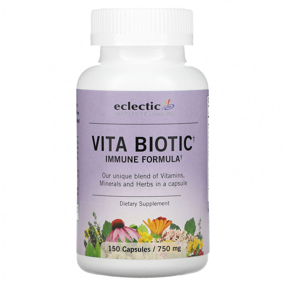 ������ ������ Eclectic Institute, Vita Biotic, 750 ��, 150 ������  IHerb (������) ����
