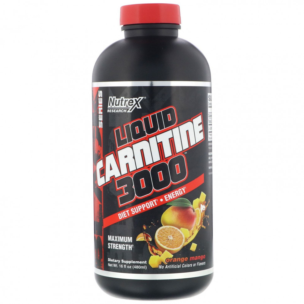  Nutrex Research, Liquid Carnitine 3000,   , 480  (16 . )    -     , -, 