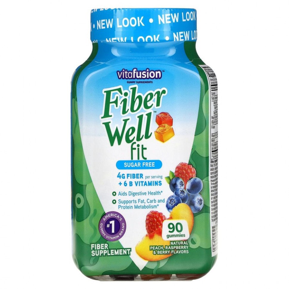 ������ ������ VitaFusion, �������� FiberWell Fit, 90 ����������� ��������  IHerb (������) ����
