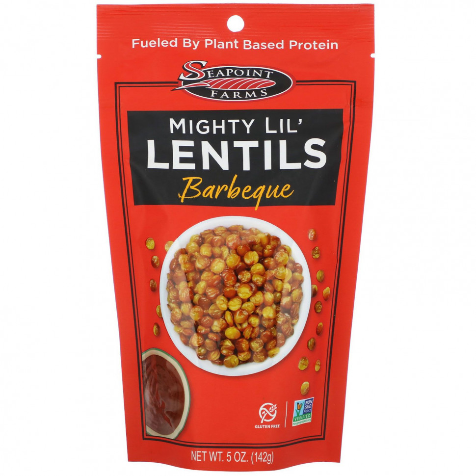 ������ ������ Seapoint Farms, Mighty Lil' Lentils, Barbecue, 5 oz (142 g)  IHerb (������) ����